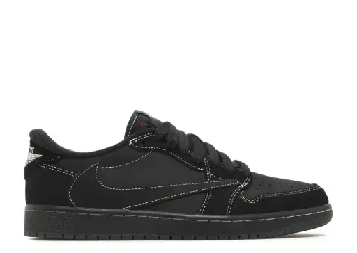 JORDAN 1 LOW BLACK PHANTOM