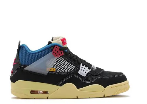 AIR JORDAN RETRO 4 UNION OFF NOIR